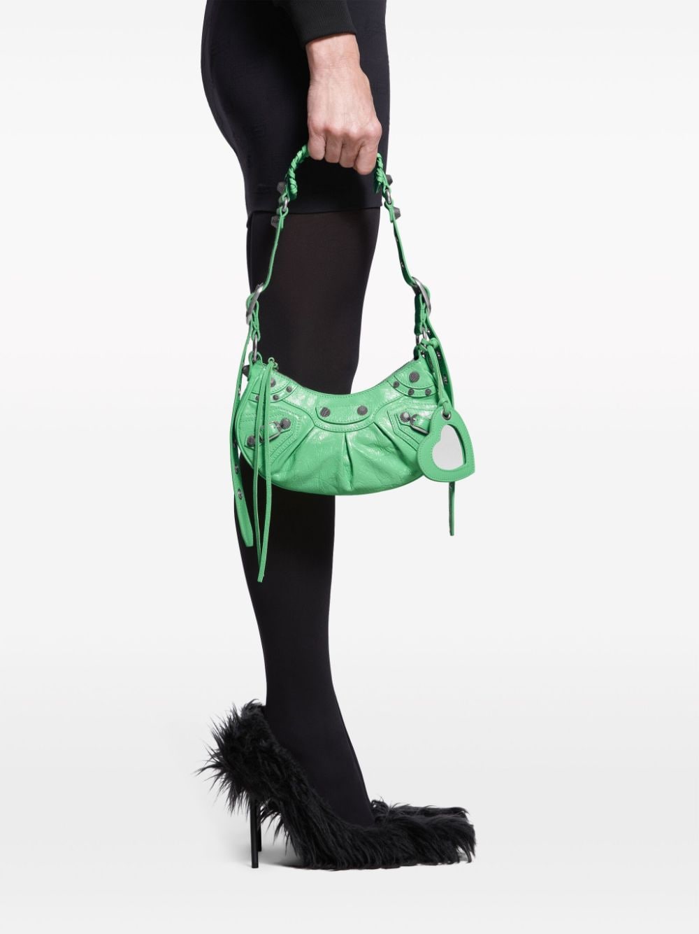 Çantë shpine Balenciaga Le Cagole XS