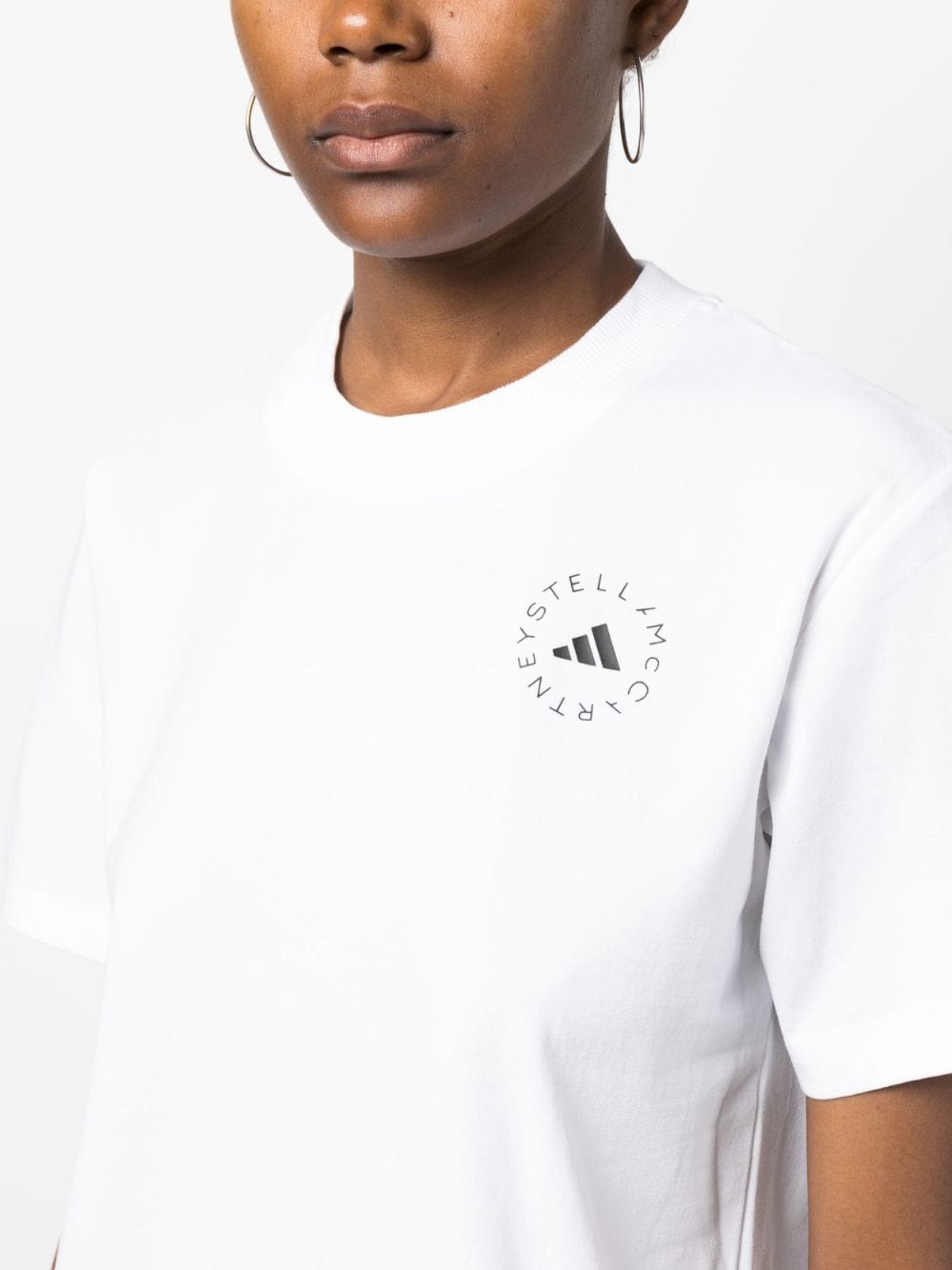 Adidas nga Stella McCartney T-shirt / Polo e Bardhë