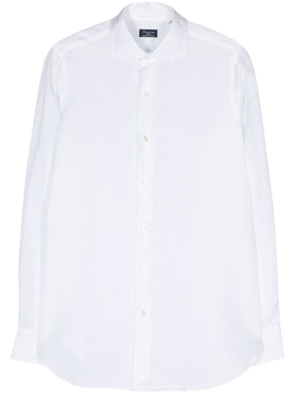Finamore 1925 Napoli Cotton and linen blend shirt