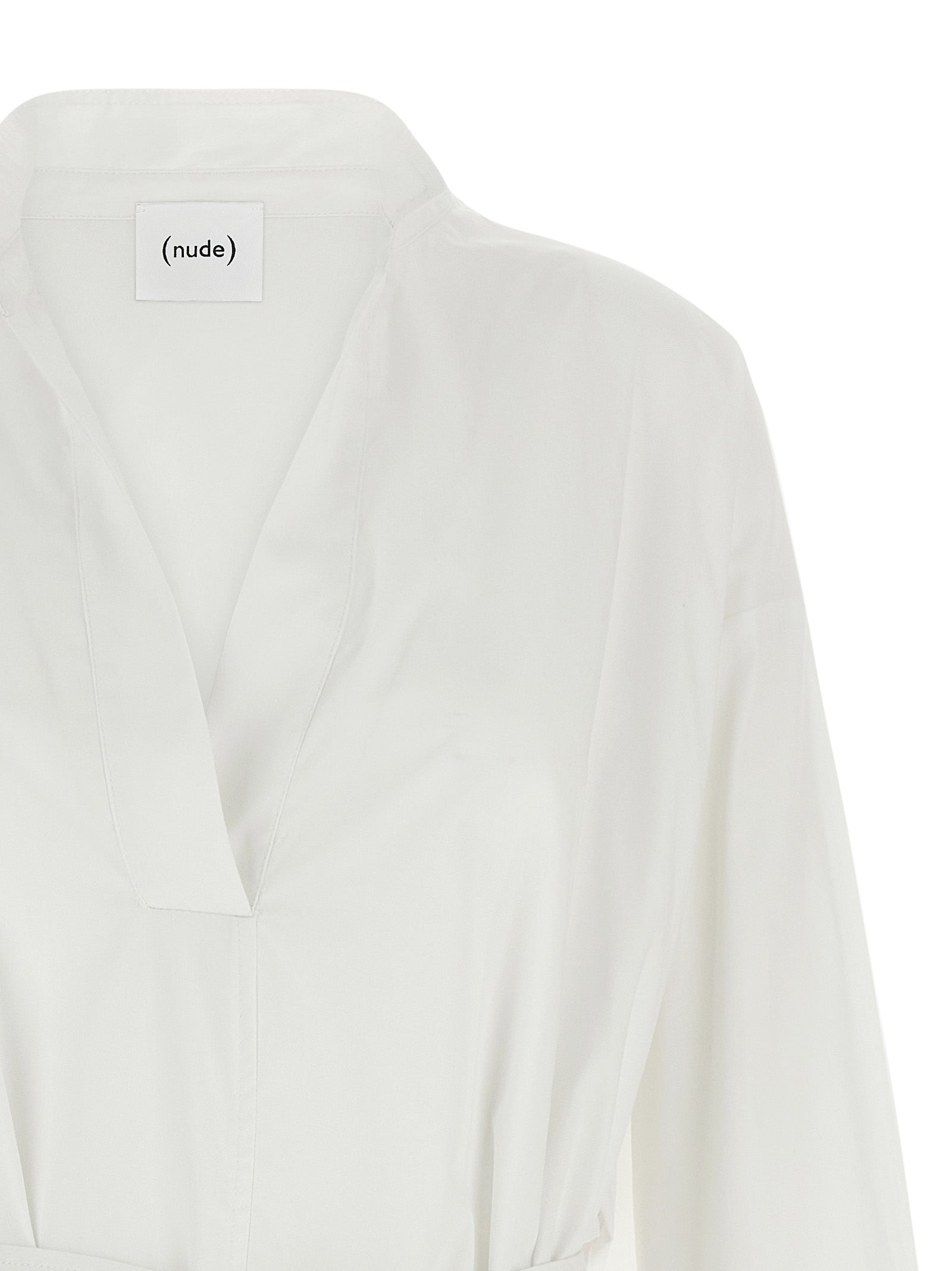 Nude Chemisier Dress