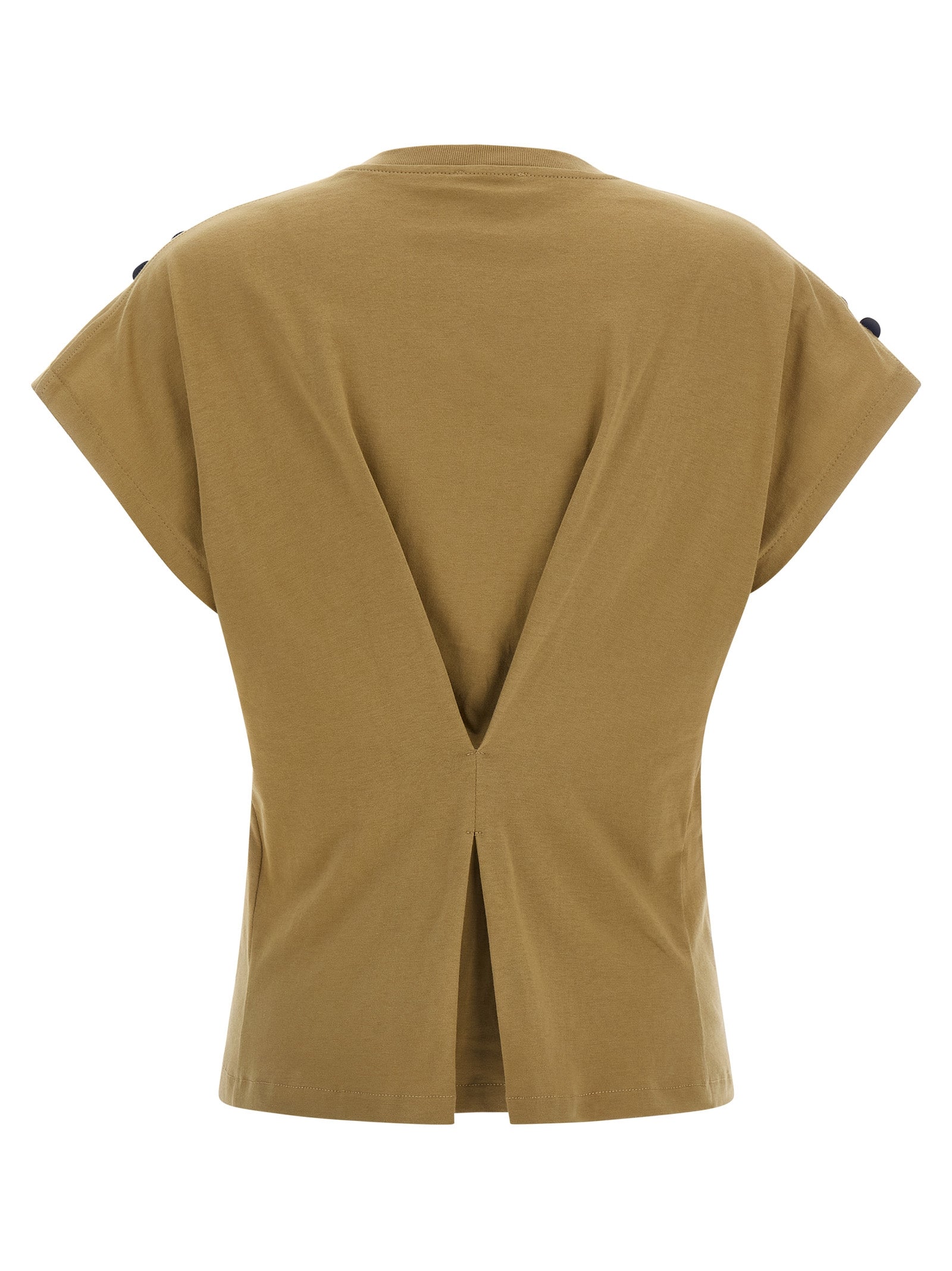 Nude Sequin T-shirt