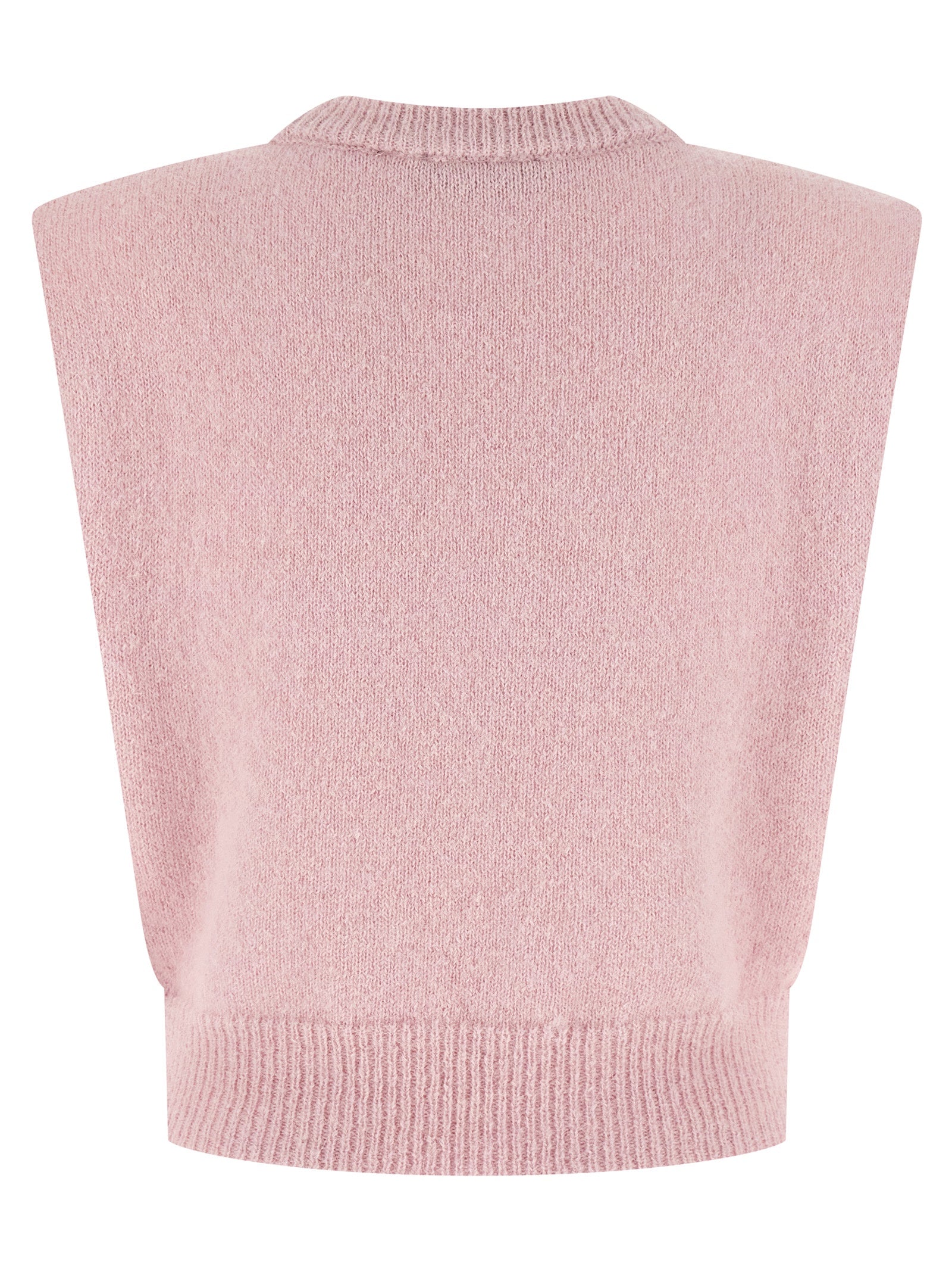 Rotate Birger Christensen Knit Cropped Vest