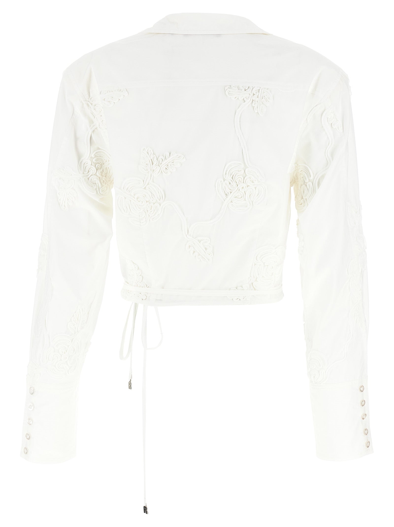 Rotate Birger Christensen Wrap Cotton Shirt