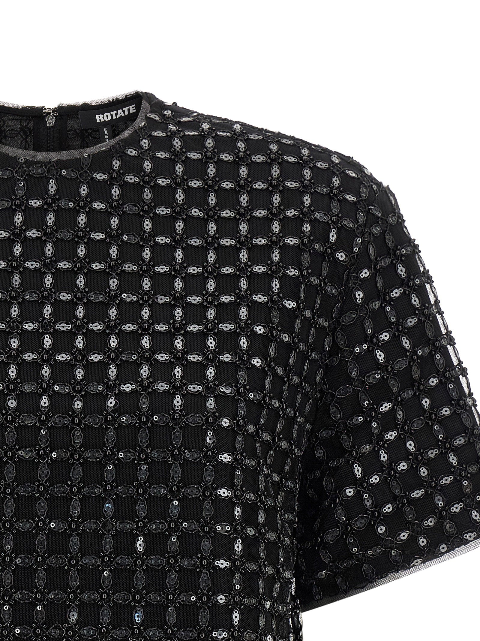 Rotate Birger Christensen Beaded Oversize Top