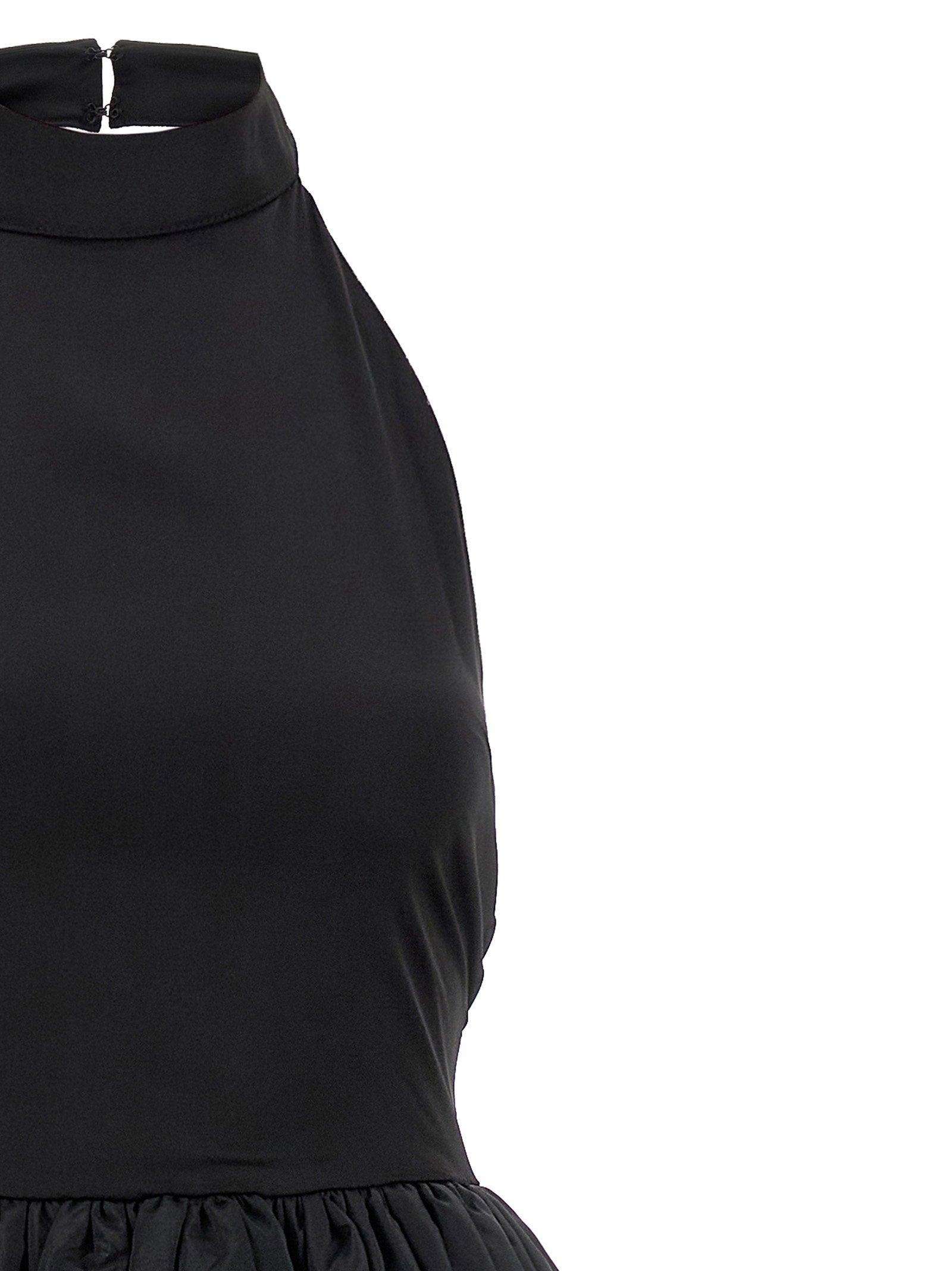 Rotate Birger Christensen Satin Taffeta Maxi Dress