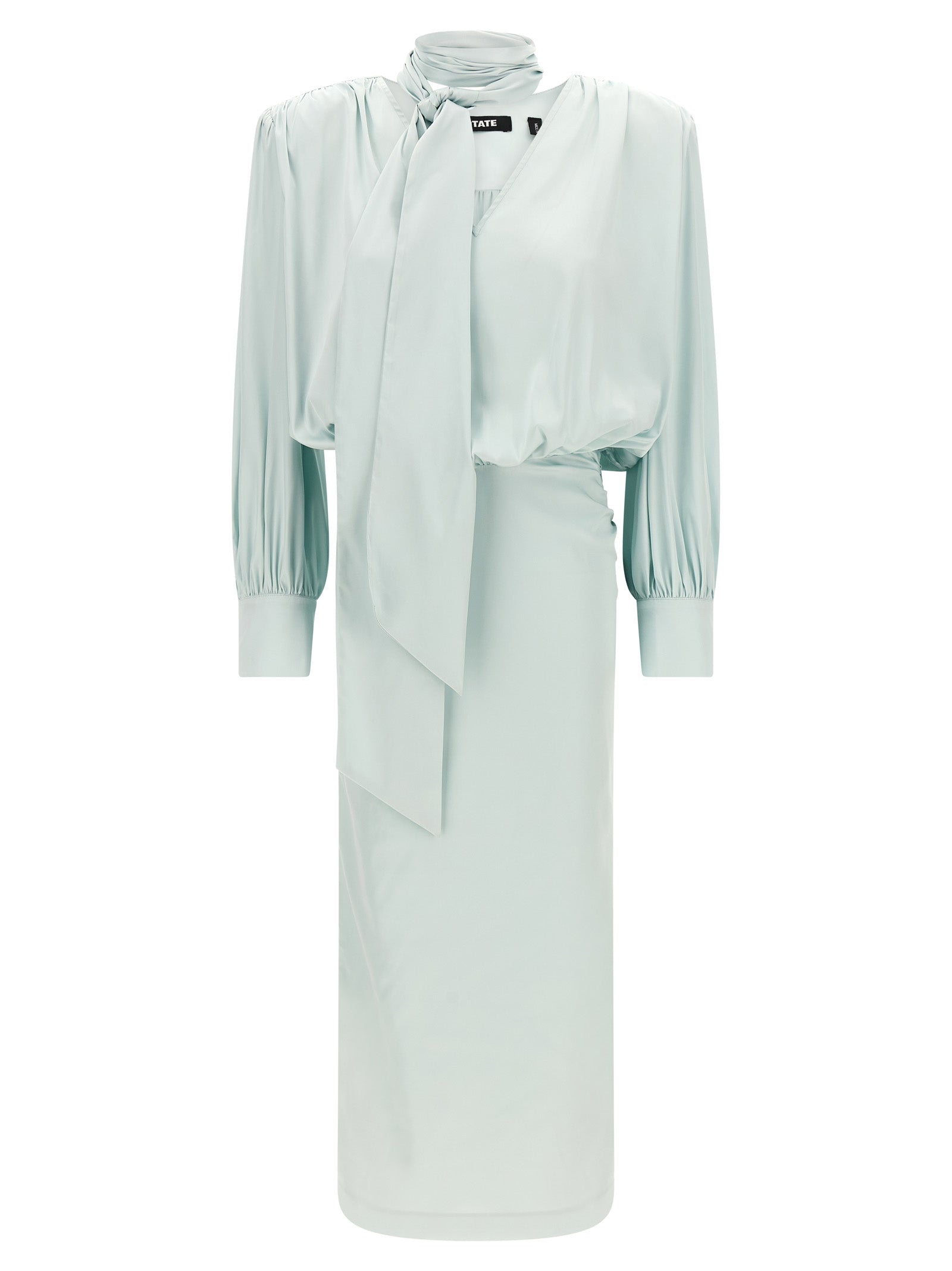 Rotate Birger Christensen Ruched Long Dress