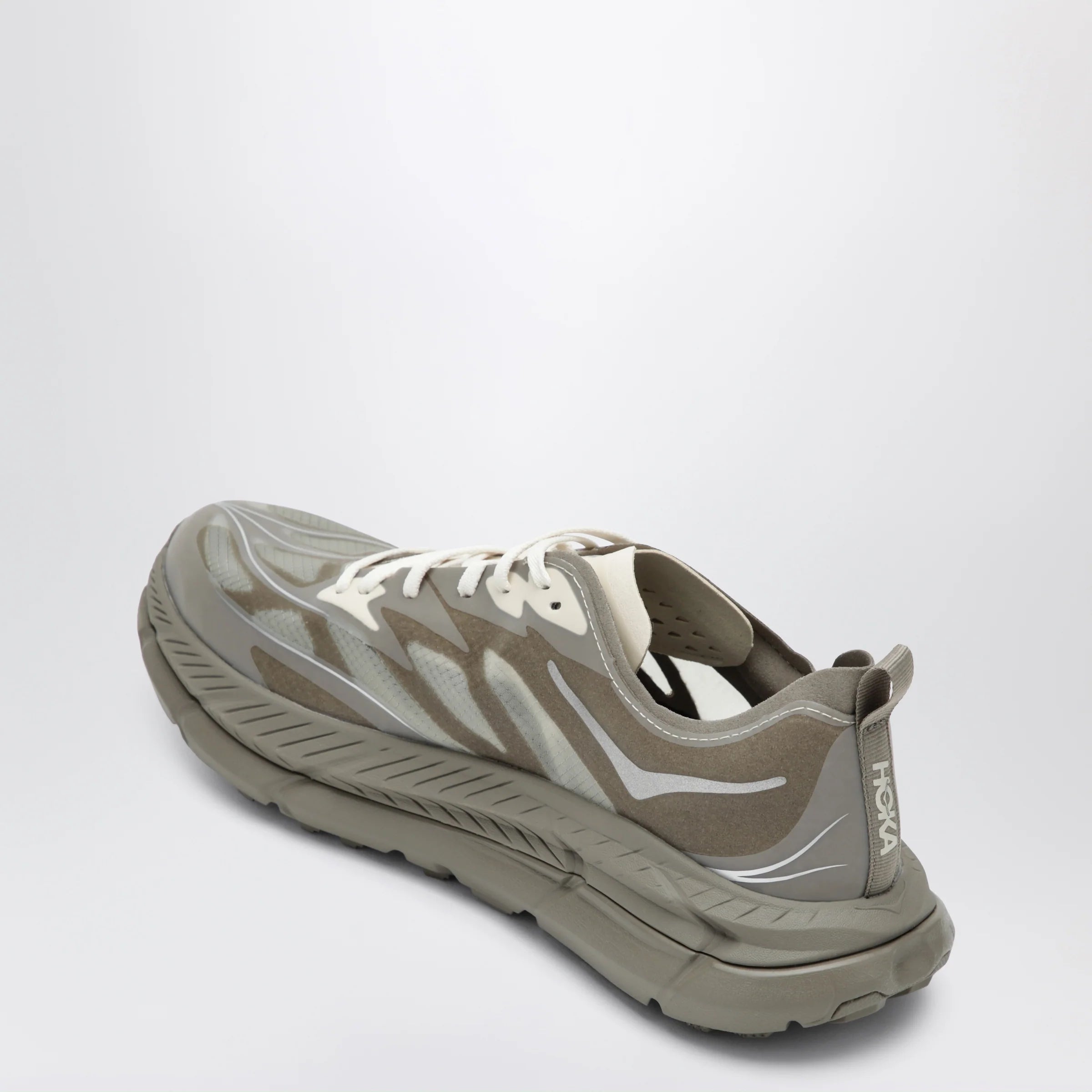 Hoka One One Mafate Speed 4 Lite Sneakers Light Roast/Oatmilk