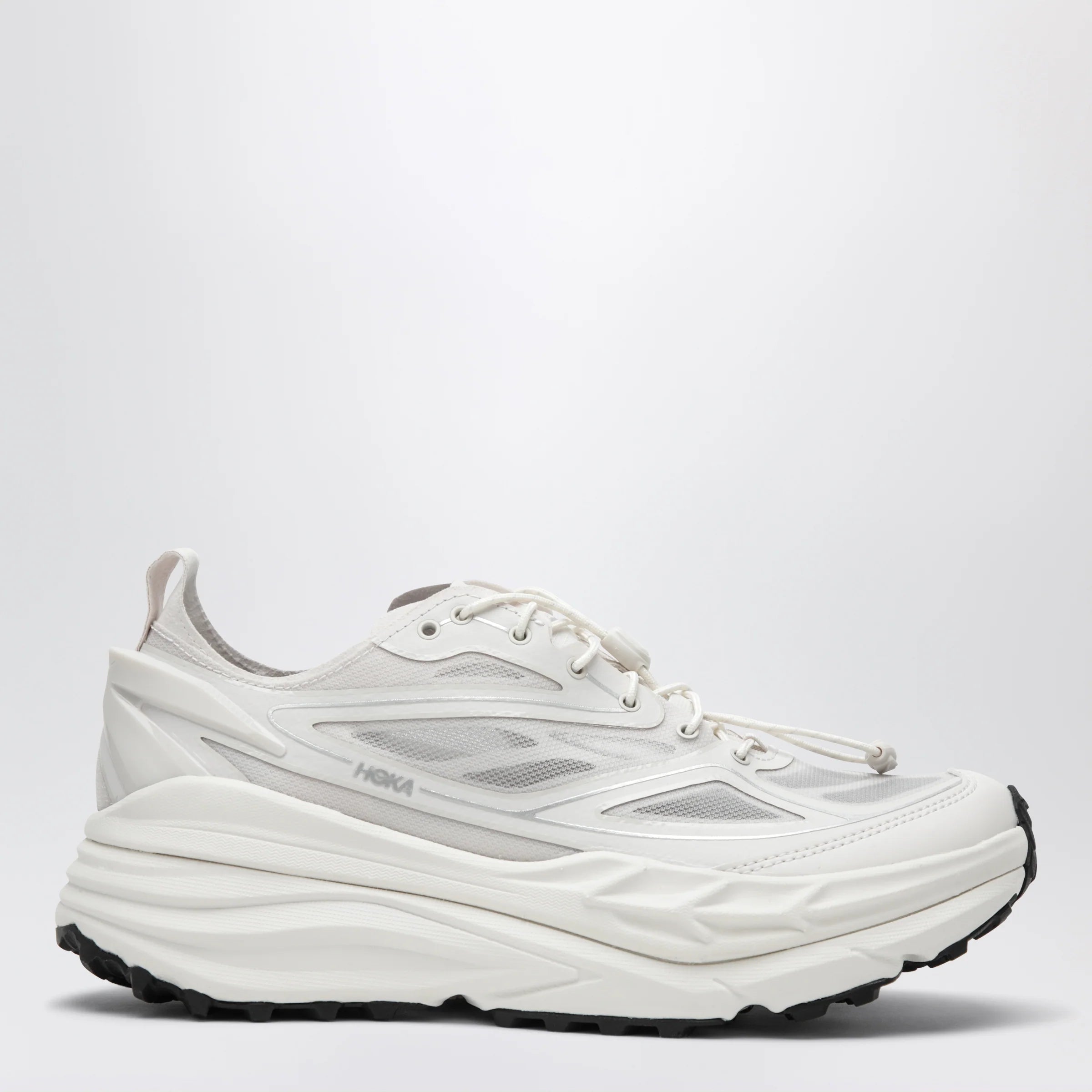 Hoka One One Sneakers Stinson One7 Grout/Silver