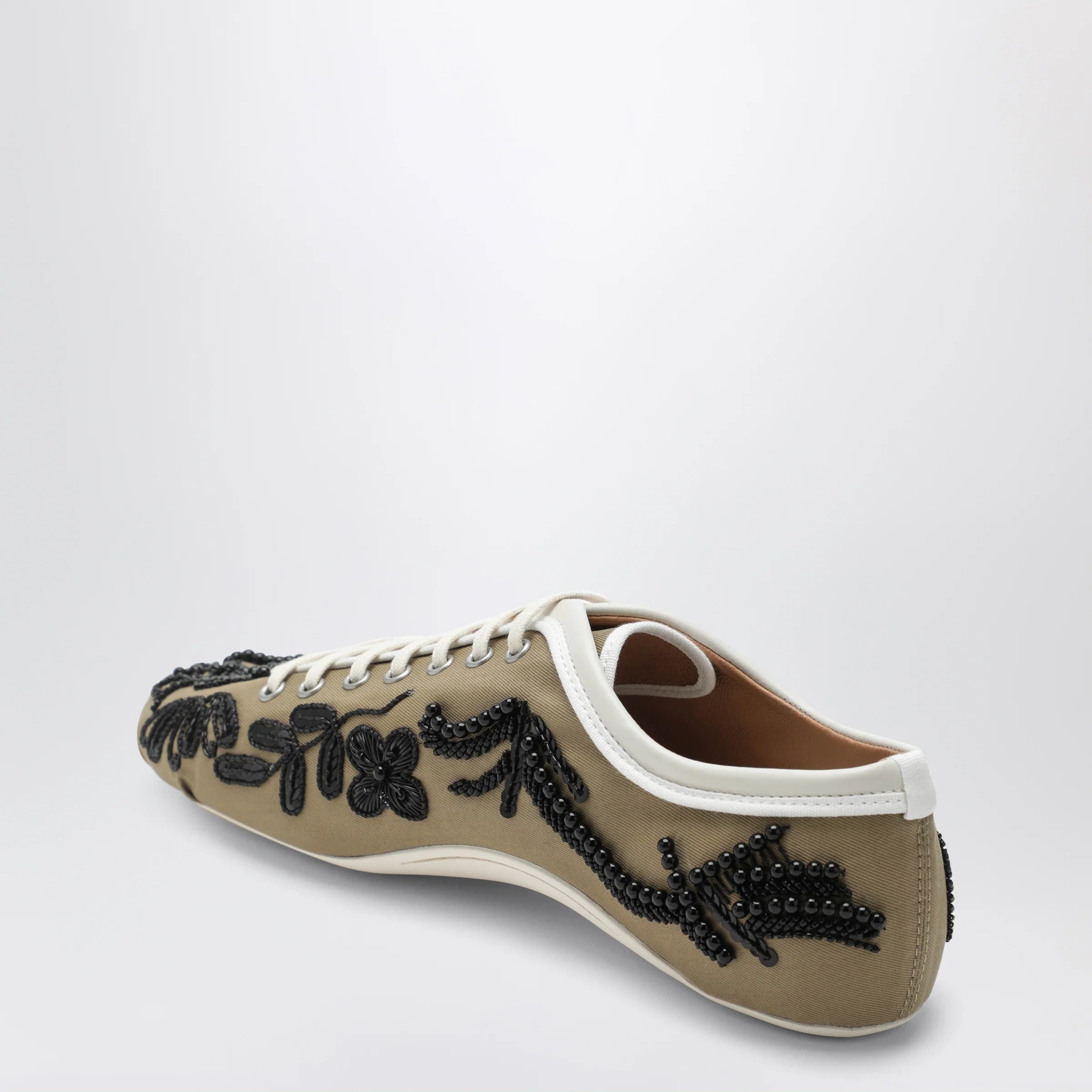 Dries Van Noten Ballerina sneakers with embroidery
