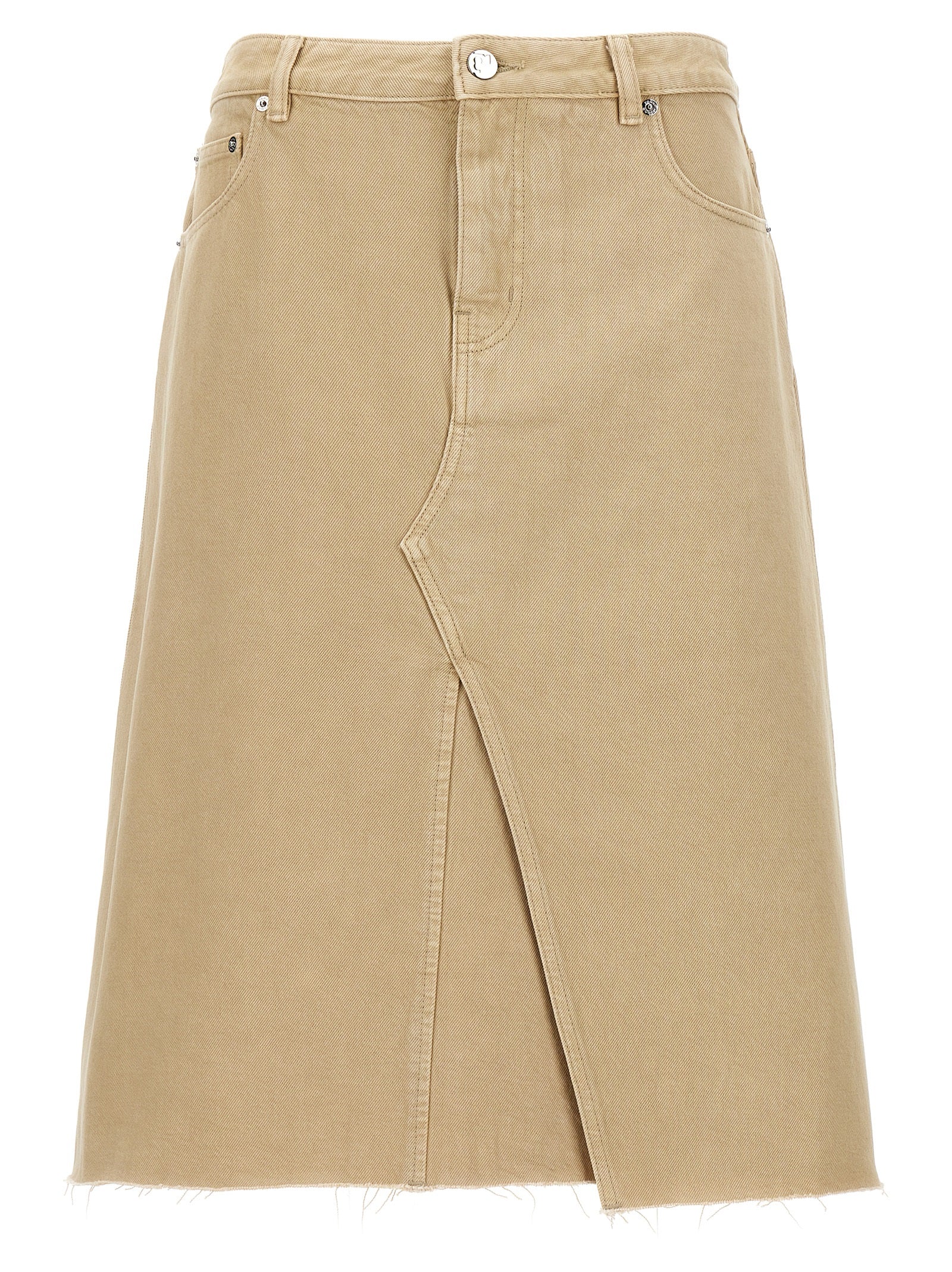 Tory Burch Deconstructed Midi Skirt