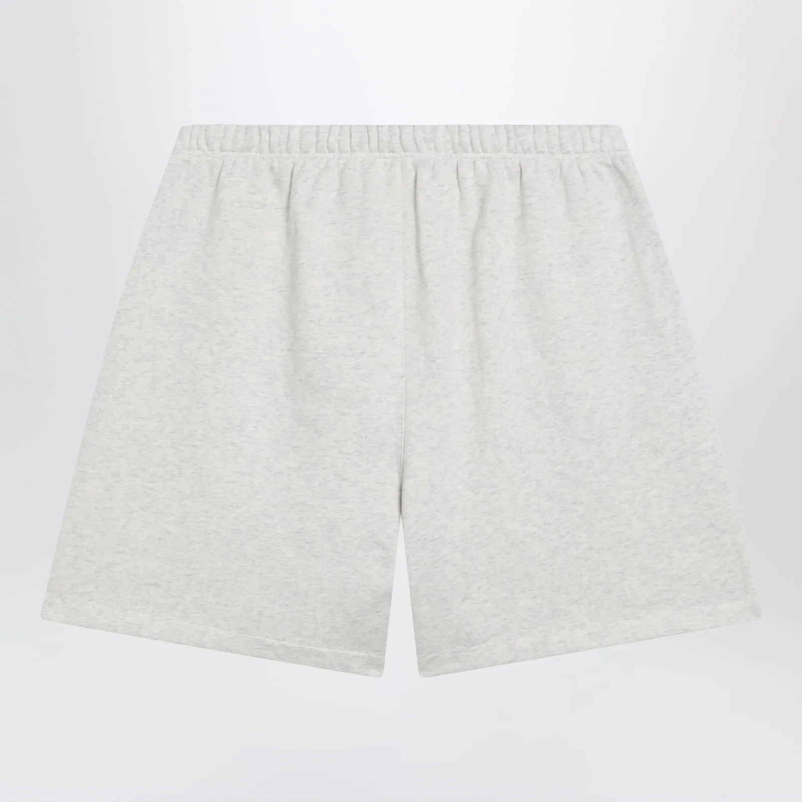 Fear of God Essentials Classic light grey mélange fleece sports shorts