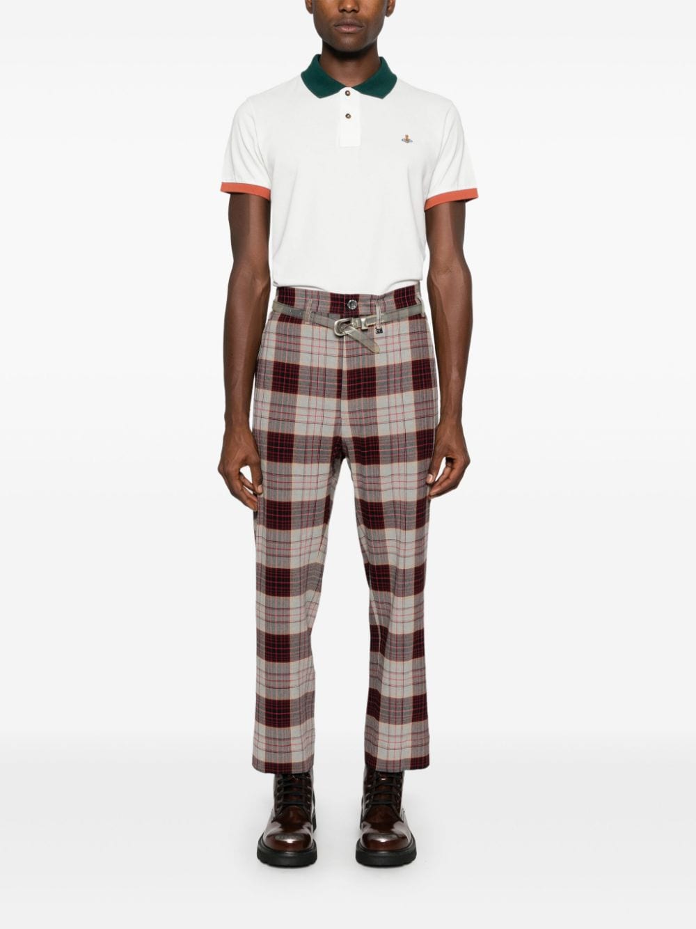 Vivienne Westwood Conscious on our Conscious Criteria page Check trousers