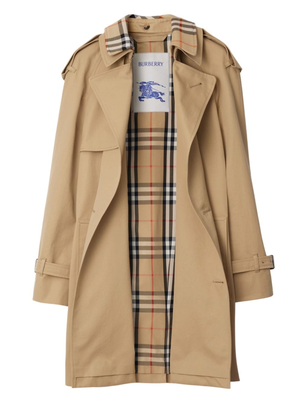 Kaput trench Burberry me motiv Vintage Check
