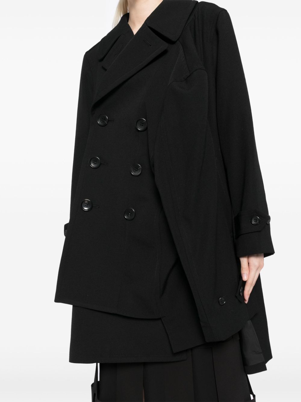 Comme Des Garcons Kompleti me mëngë asimetrike