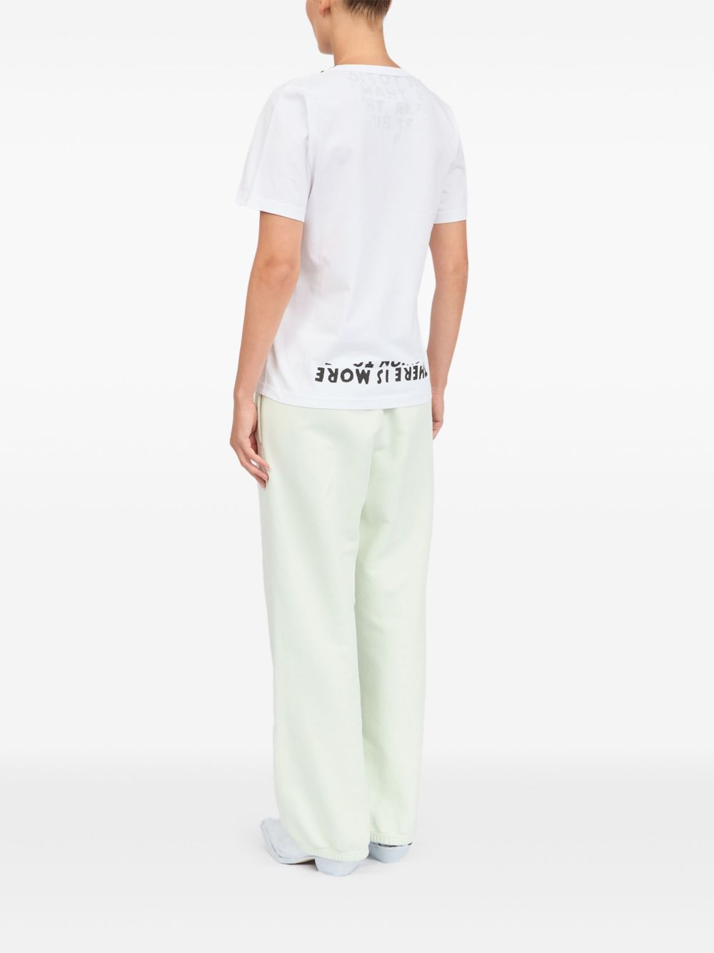 MM6 Maison Margiela T-shirt / Polo e Bardhë