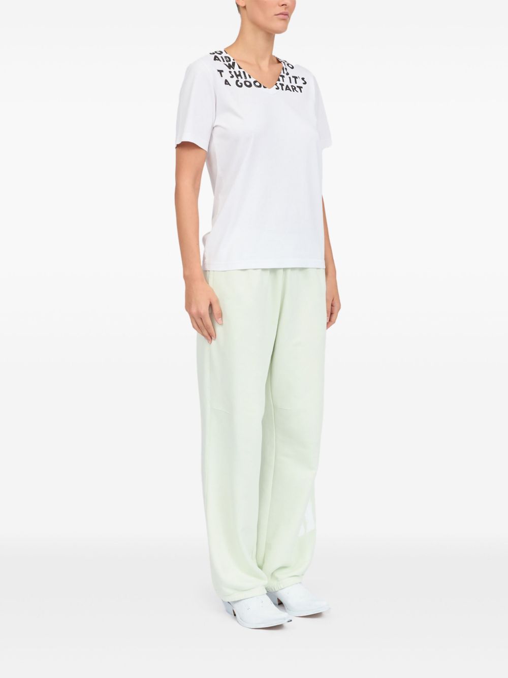 MM6 Maison Margiela T-shirt / Polo e Bardhë