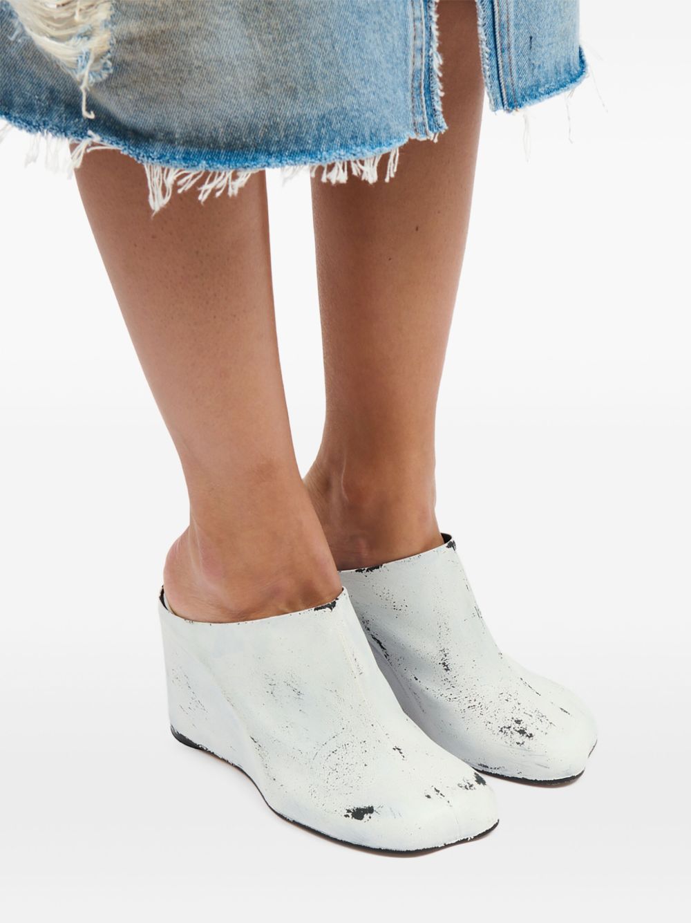 Sandale MM6 Maison Margiela të Bardha