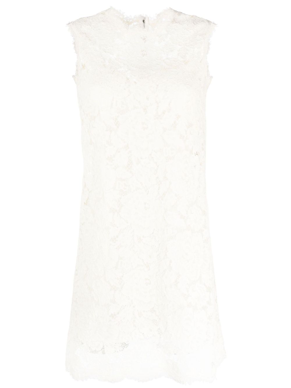 Fustan Mini pa Mëngë me Dantellë Dolce & Gabbana