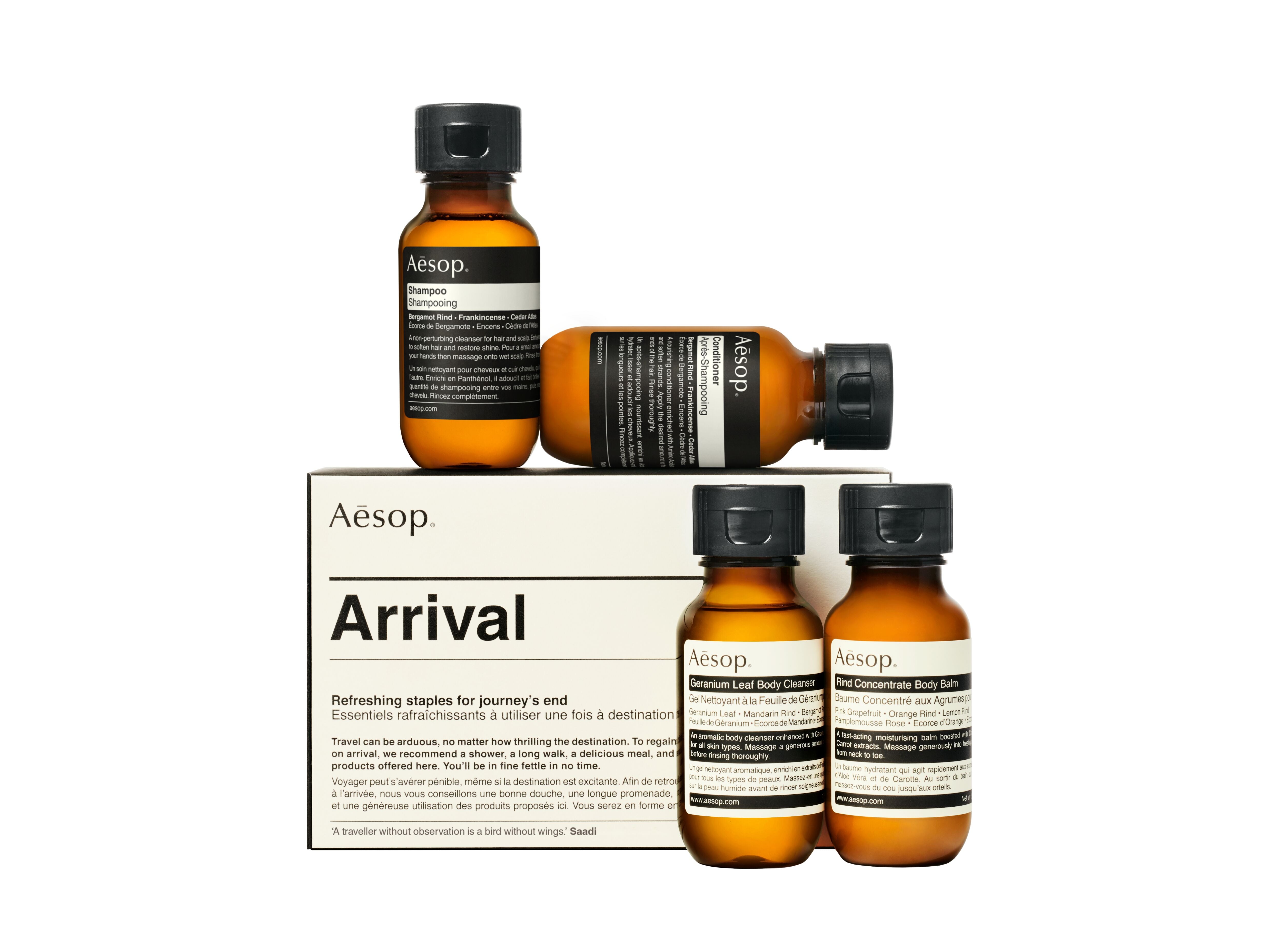 Set udhëtimi AESOP Arrival