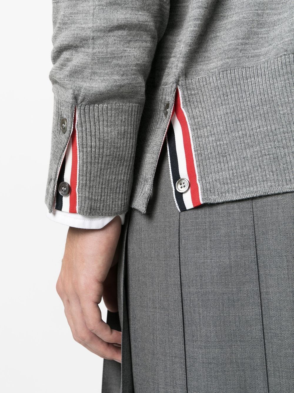 Triko Thom Browne Gri