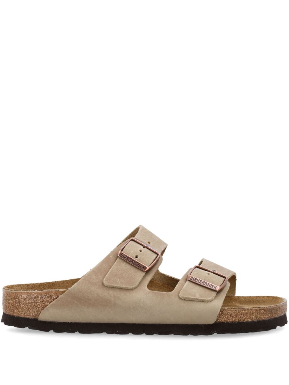 Birkenstock Arizona leather slides