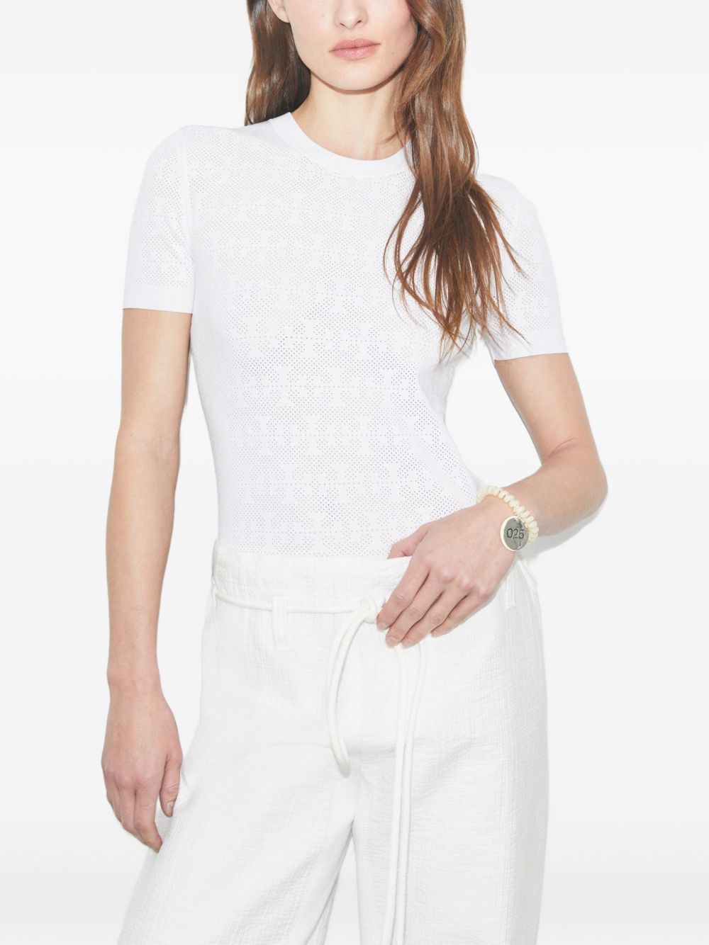 Tory Burch Fanellë / Polo e Bardhë