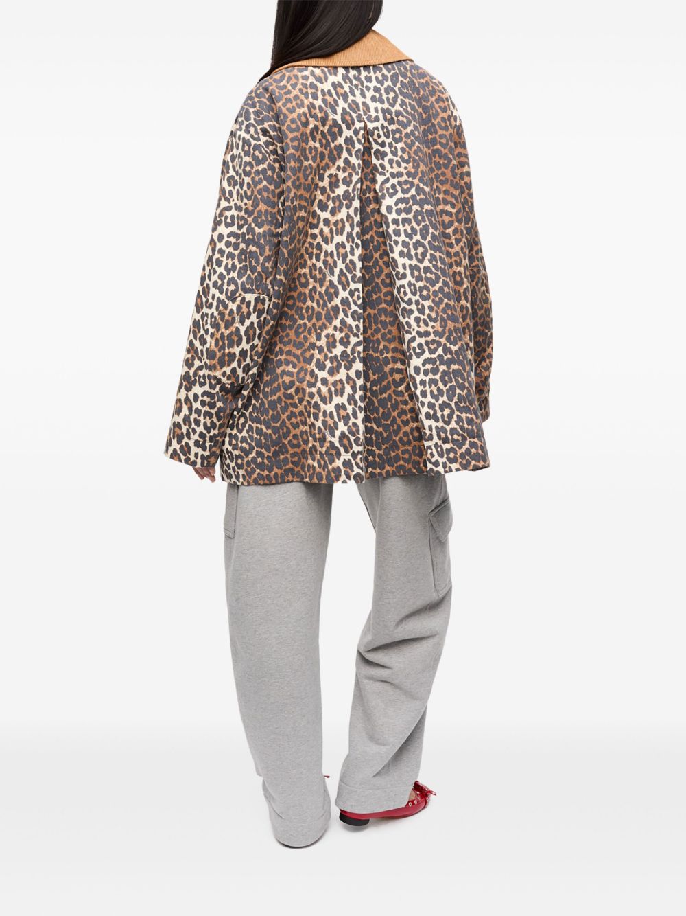 GANNI Jacket Brown