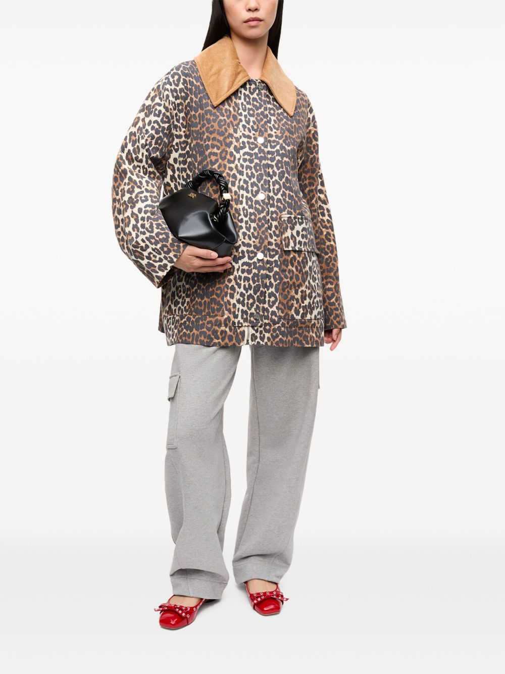 GANNI Jacket Brown