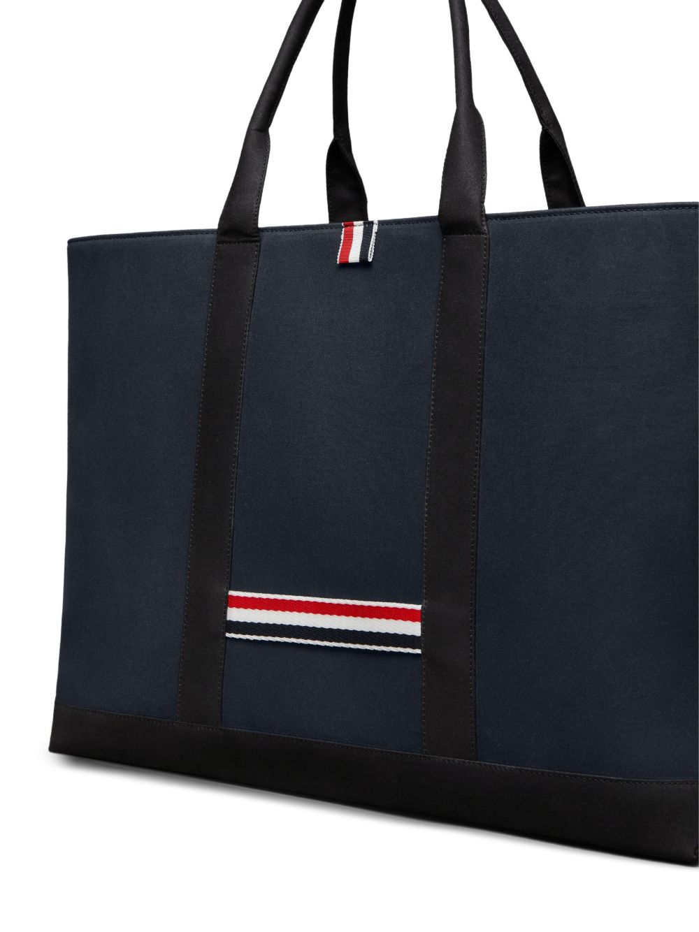 Thom Browne Çantë Tote me Hapje Mesatare dhe Vezhgues me Kordë