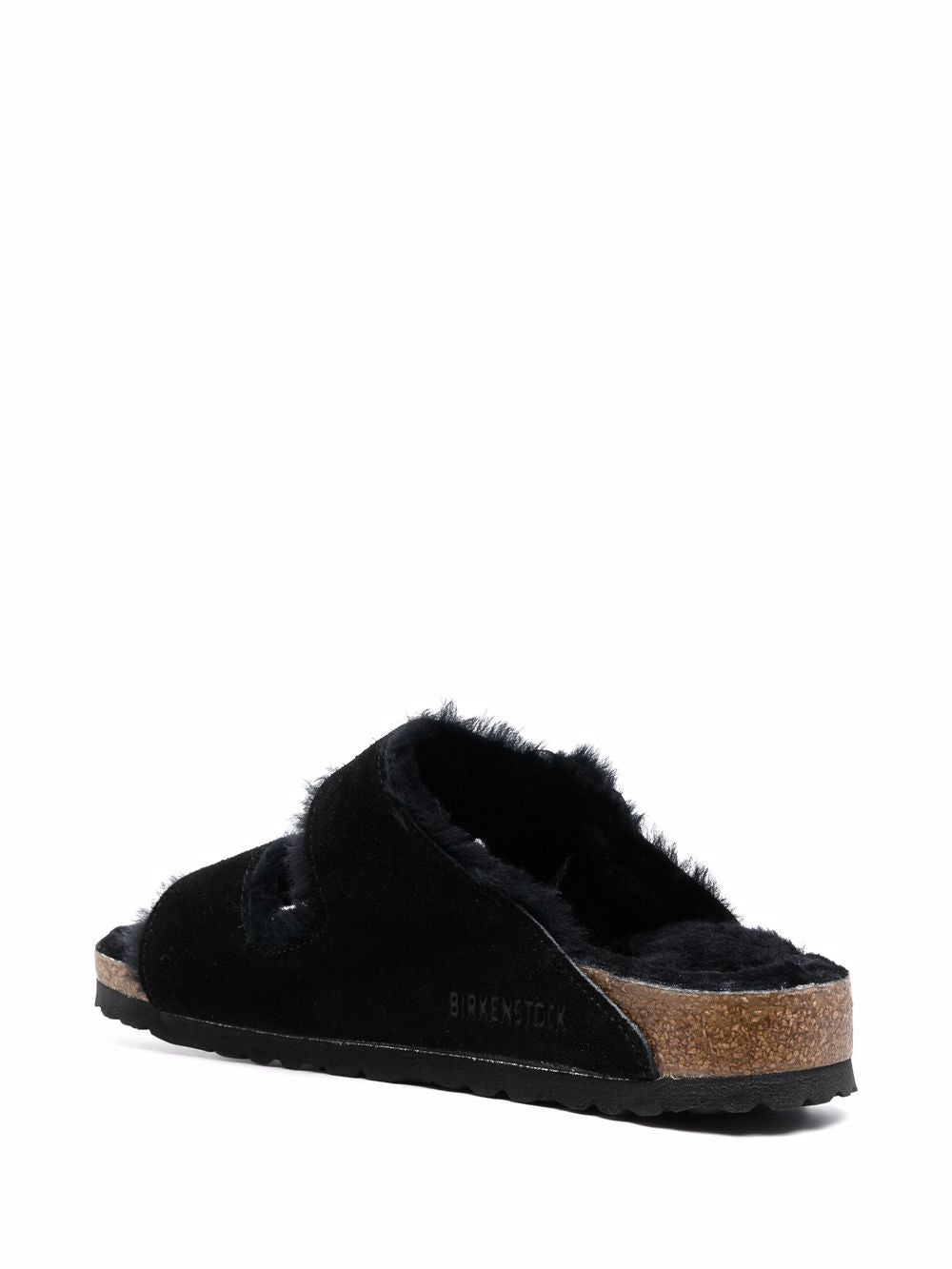 Birkenstock Arizona shearling-lined sandals