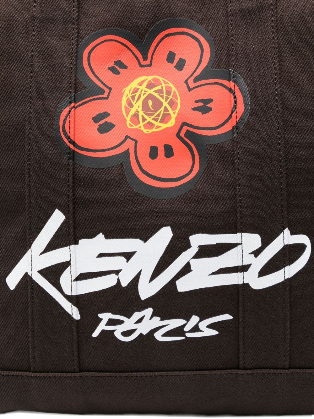 KENZO FUTURA Çantë e madhe tote Kenzo x Futura 2000' 'Kenzo Utility' prej kanavaci