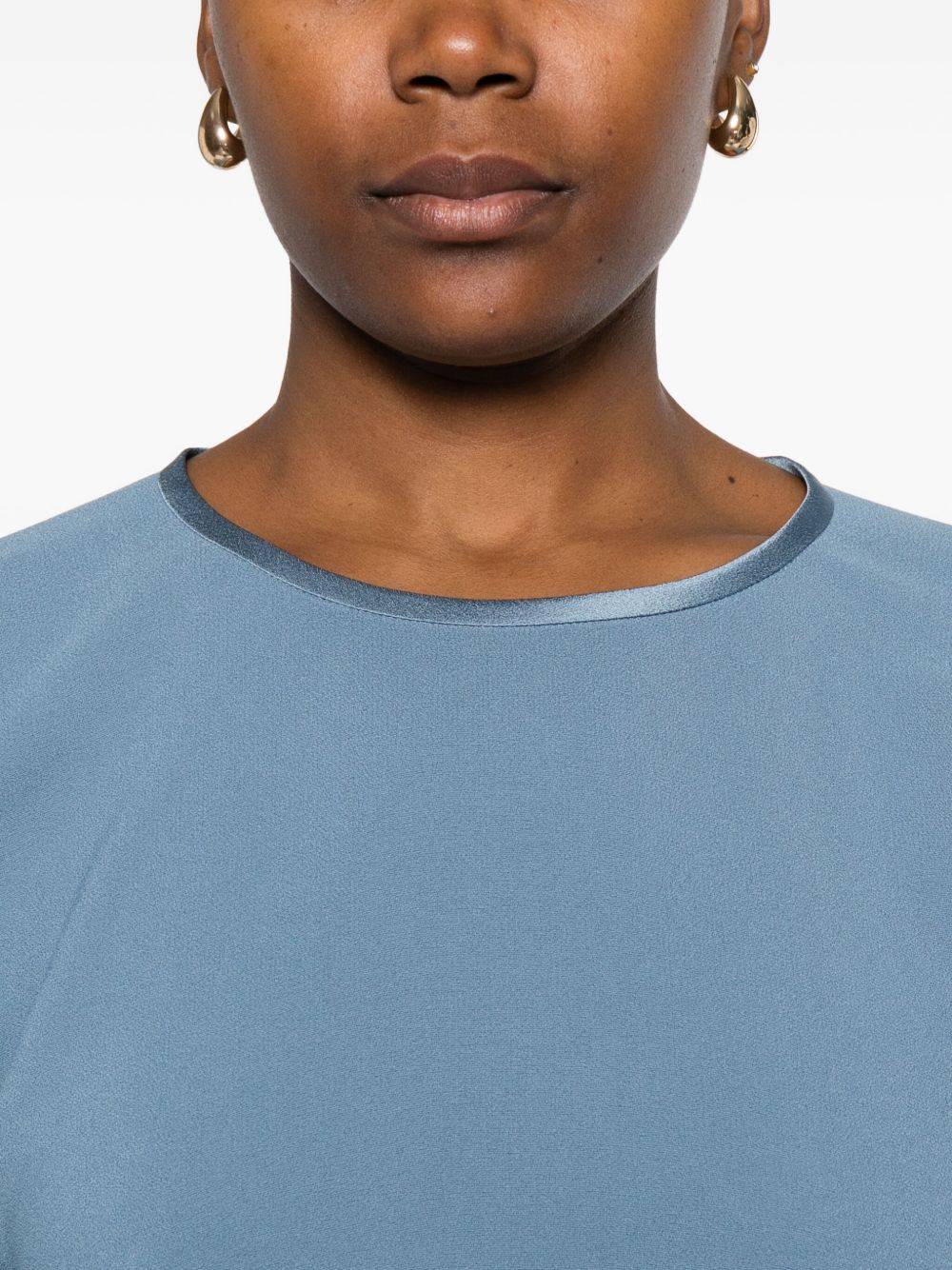 Forte Forte Top Blu i Qartë