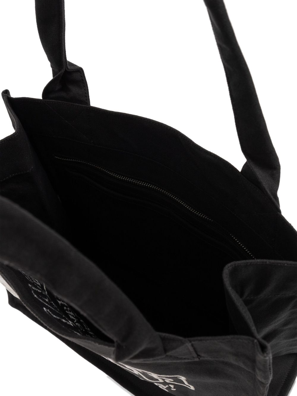 Ganni Recycled cotton large tote bag