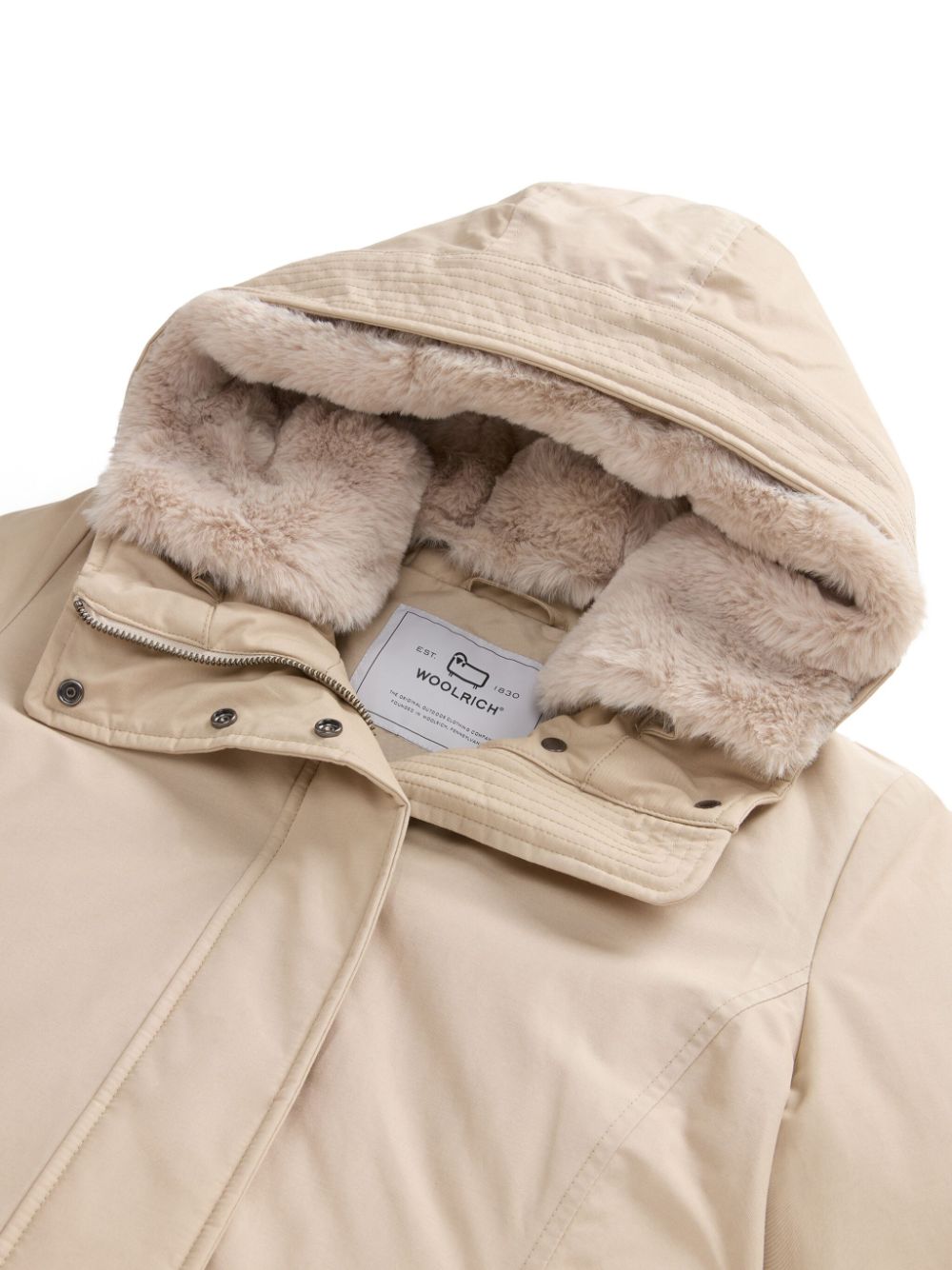 Woolrich Boulder faux fur parka