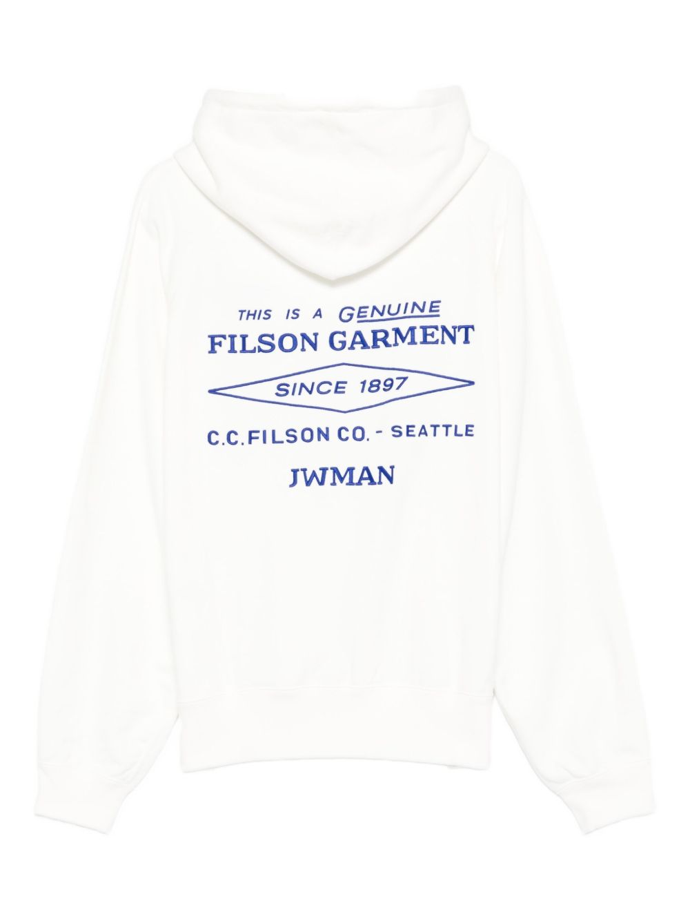 Junya Watanabe X Filson Logo cotton hoodie