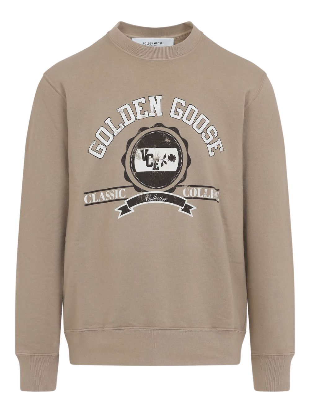 Pulovër Golden Goose në ngjyrë bezhë
