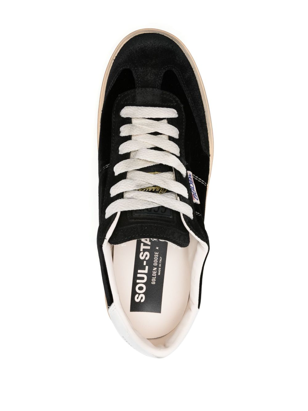 Golden Goose Soul Star in black velvet Sneaker