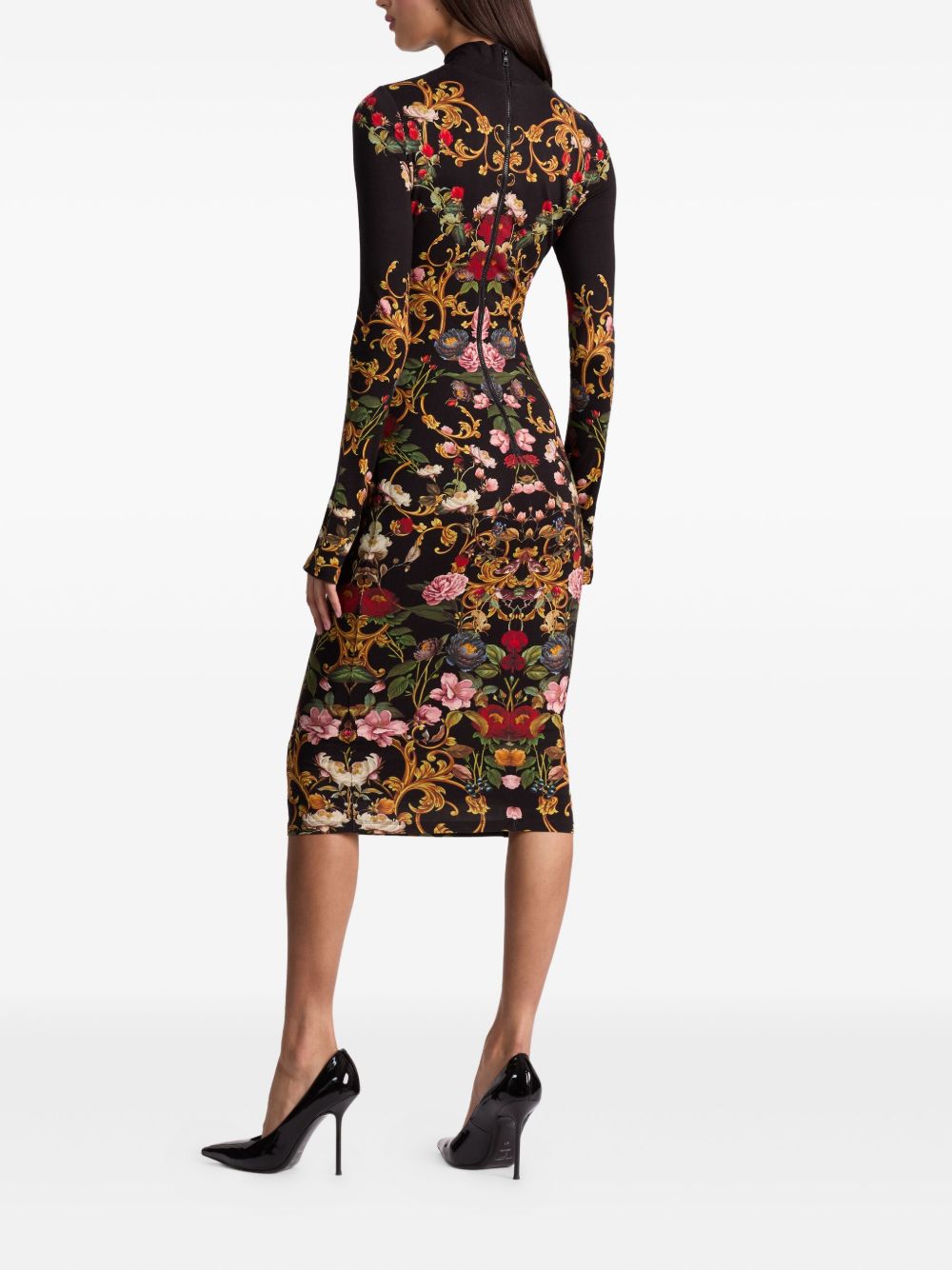 Fustan Alice + Olivia në Ngjyrë të Zezë