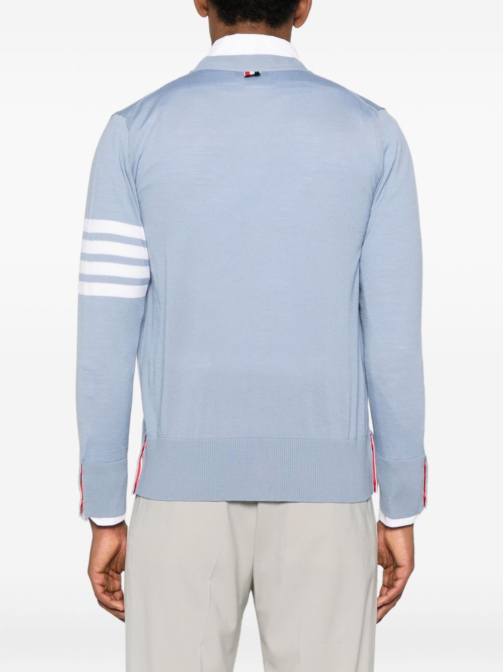 Triko Thom Browne Ngjyrë Blu e Qartë