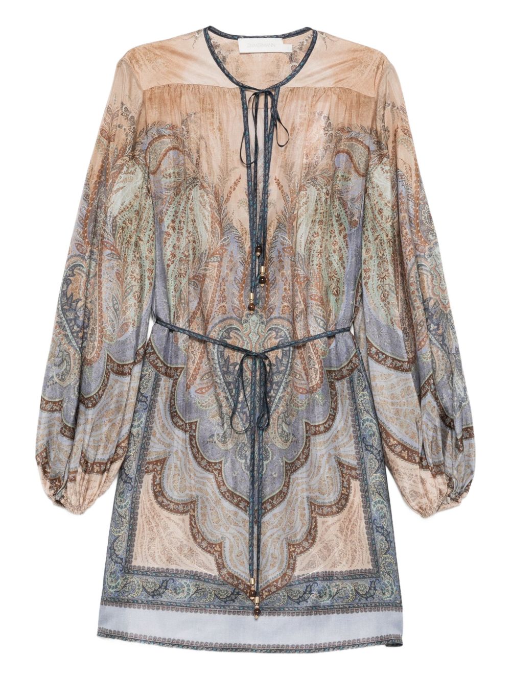 Zimmermann Wanderlust silk tunic