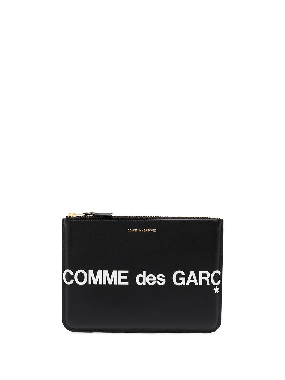 Comme Des Garcons Wallet Huge Logo Pouch