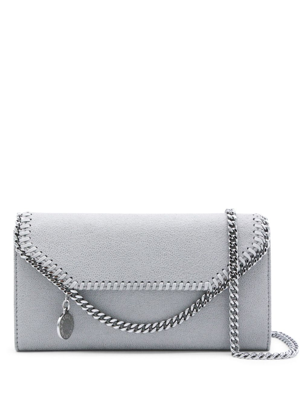 Portofol Stella McCartney Ngjyrë Gri e Hapur