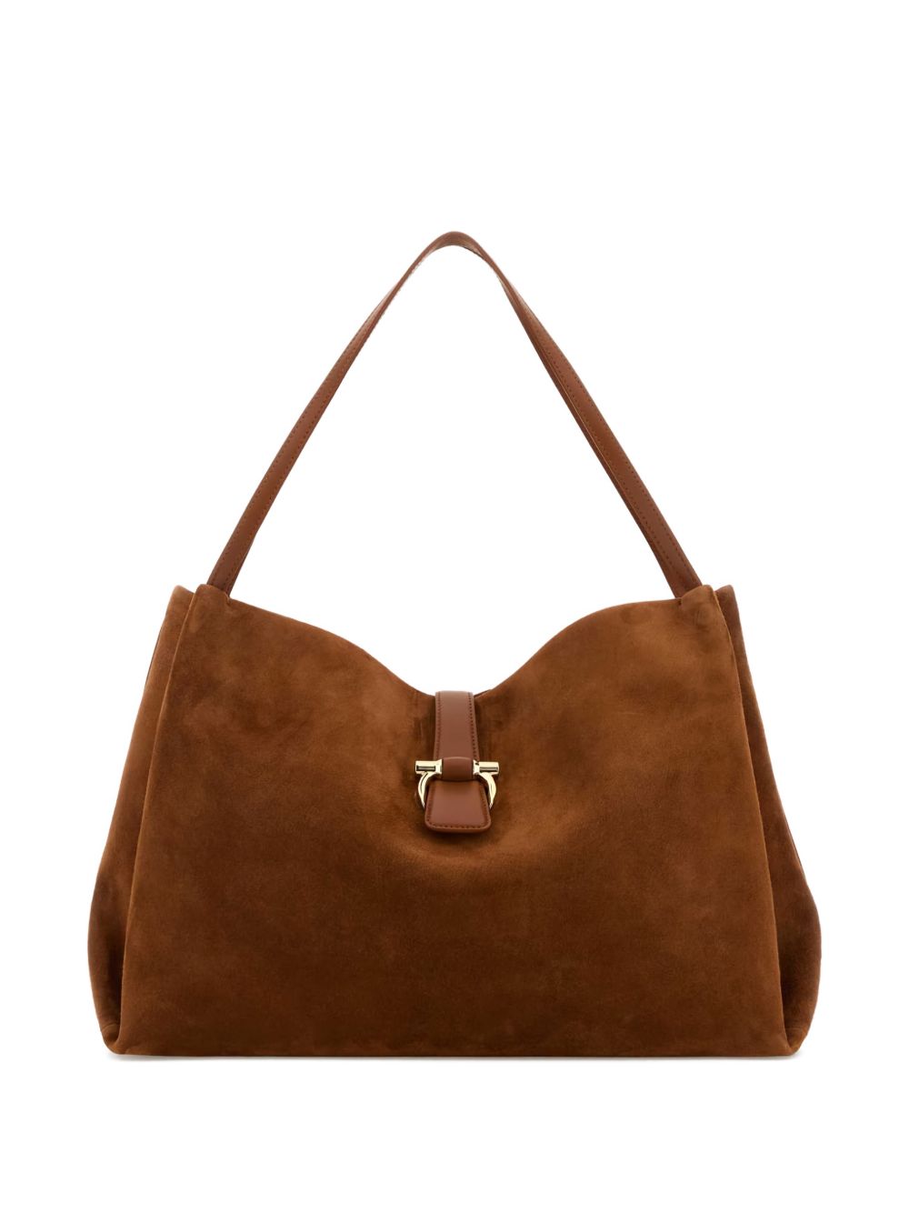 Ferragamo Suede Tote Bag