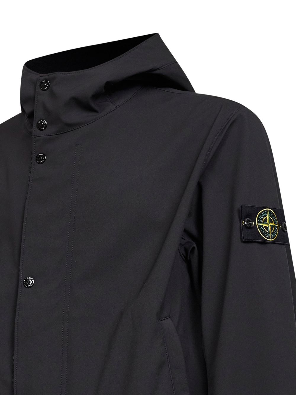 Stone Island Hooded blouson jacket