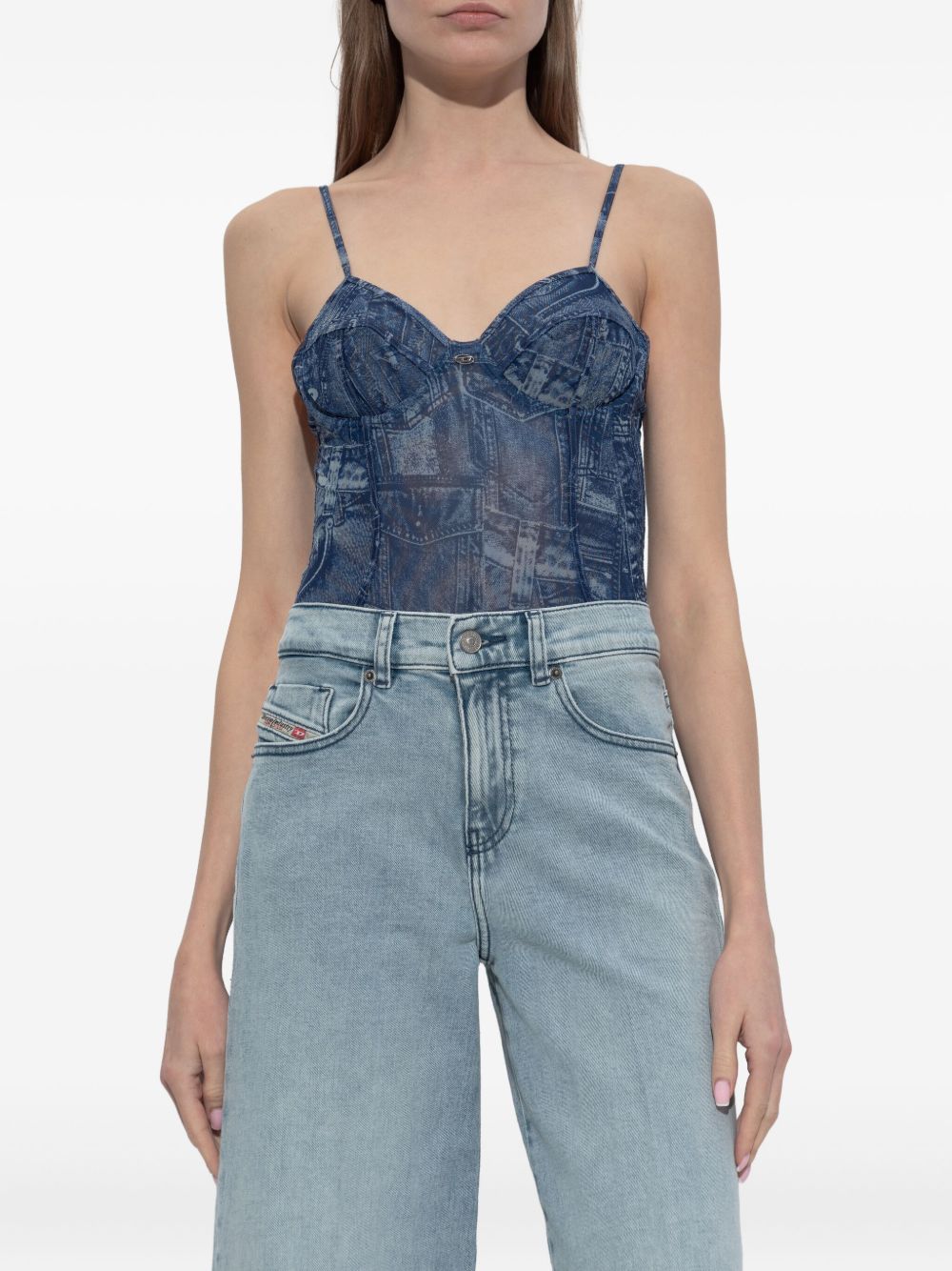 Diesel Bridget-Dnm bodysuit
