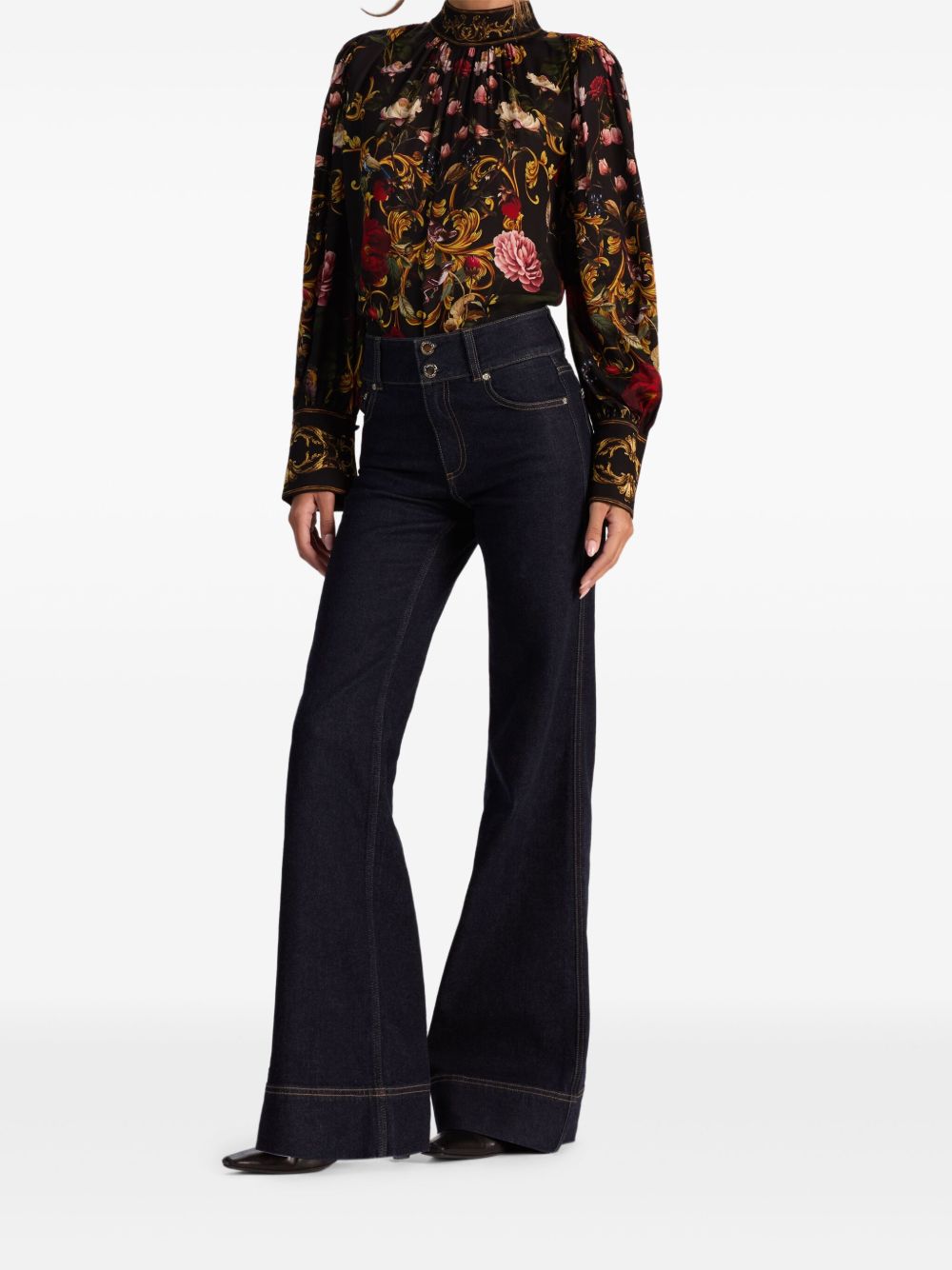 Alice + Olivia Shirt Black