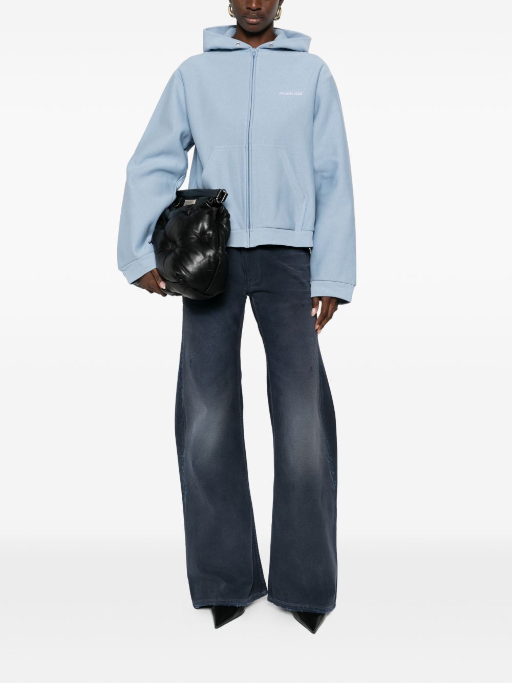 Triko Balenciaga Ngjyrë Blu e Qartë