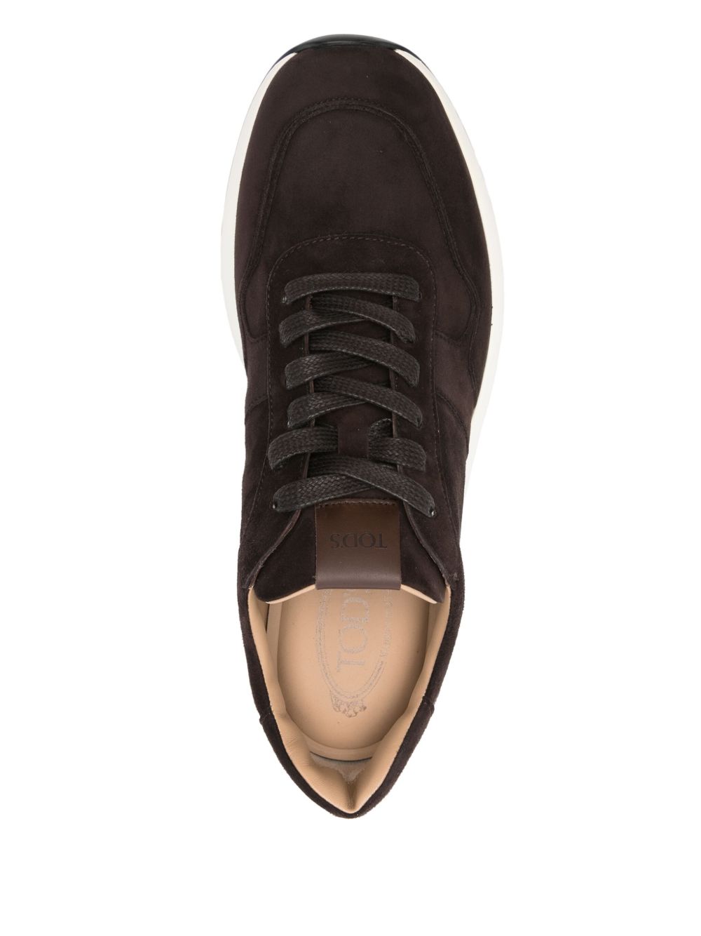 Tod's suede low top sneakers