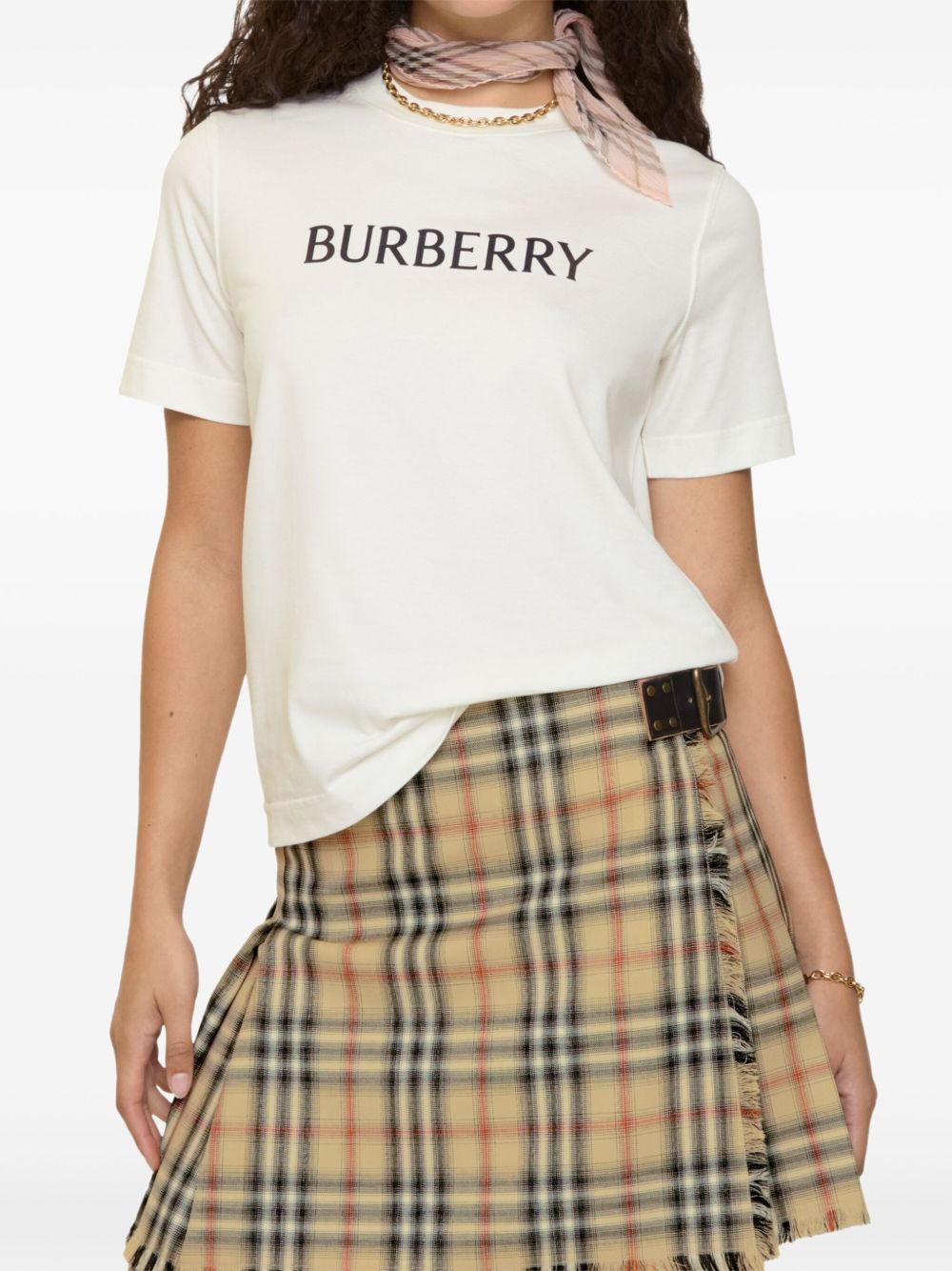 T-shirt / Polo i Bardhë Burberry