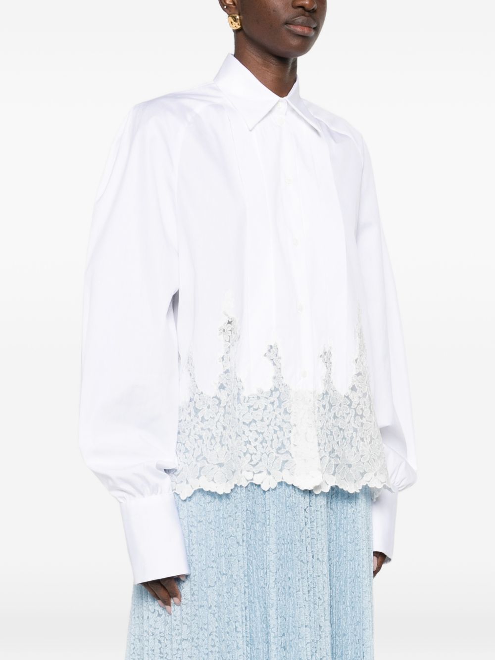 Këmisha Ermanno Scervino e Bardhë